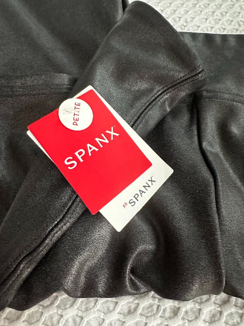 Spanx Faux Leather Leggings- XS- Petite